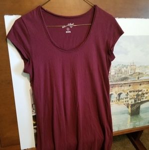 Wine-purple universal threads tee shirt dress